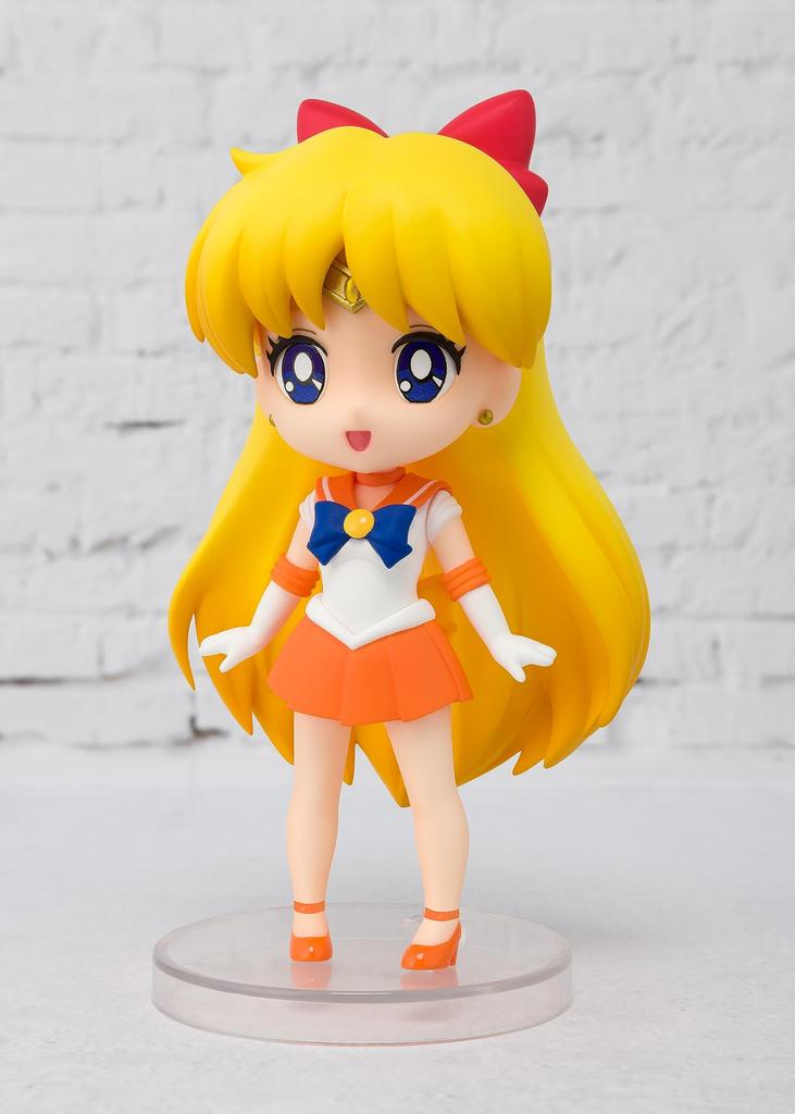 Figuarts mini Sailor Moon Sailor Venus 90mm malovaná pohyblivá figurka (verze pro další prodej) Cca. PVC a ABS