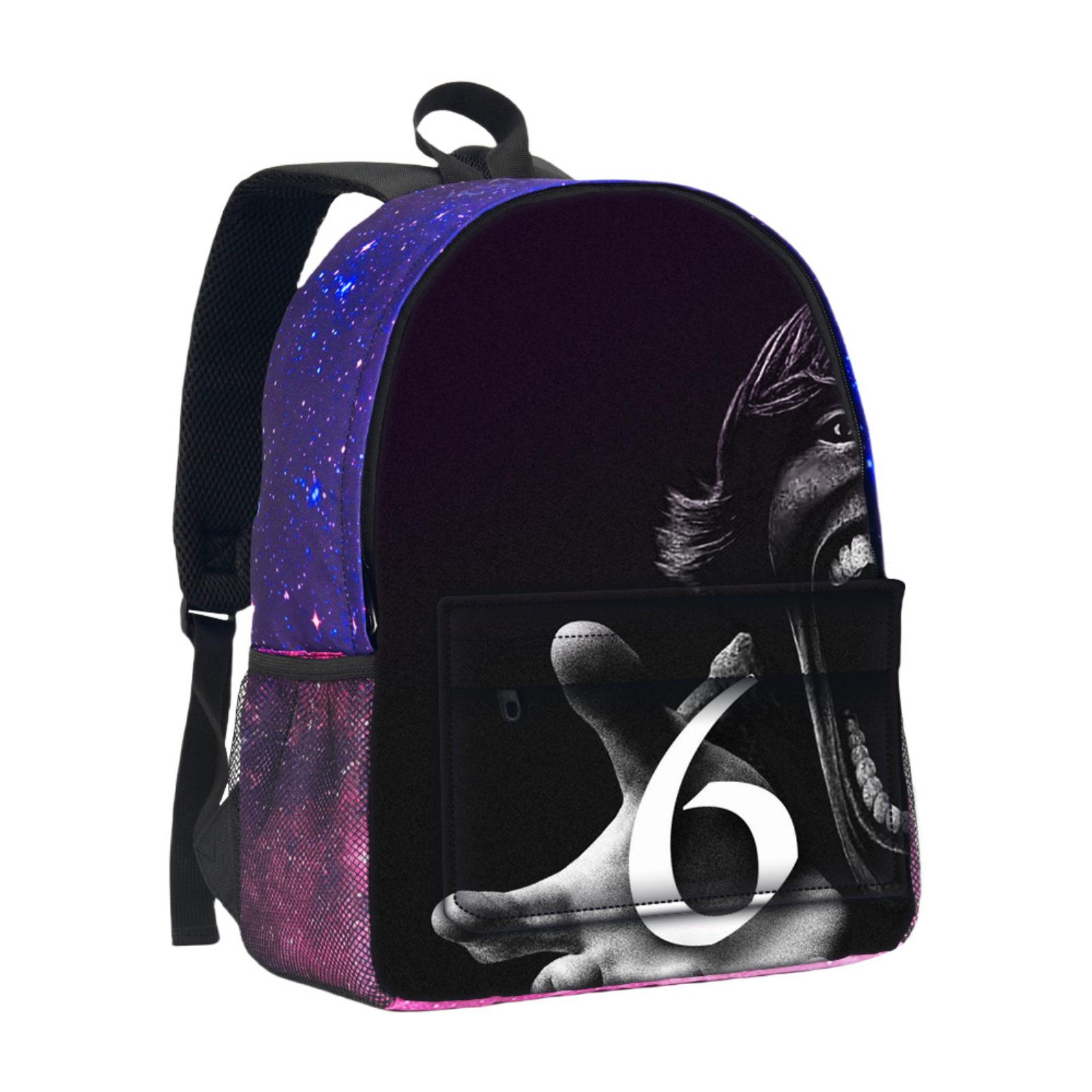 Elementary School Cartoon Backpack And Peripheral Backpack One Size