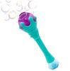 BukBukLAB Electric Bubble Maker - Cute Magic Jewel Bubble Wand with 1 Bottle of Bubble Solution, Lights Up, Plays Music, No Dripping Portable Tank