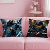 Trendy PPacific Riming Cushion Cover Comfortable Reversible Pillow Cover Ideal for Car Sofa Bedroom  Beyond