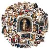 35-100pcs Cartoon Otter Decals Stickers Teacher Reward Stationery Diy Water Bottle Suitcase Phone Graffiti Sticker