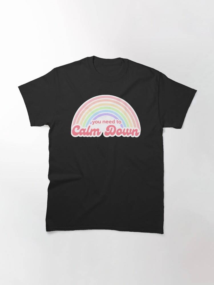 Vintage You Need To Calm Down Classic T-Shirt