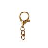 Zinc Alloy Lobster Clasp Hook Set: 3-Piece DIY Keyring & Jewelry Accessories