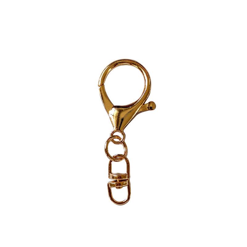 Zinc Alloy Lobster Clasp Hook Set: 3-Piece DIY Keyring & Jewelry Accessories