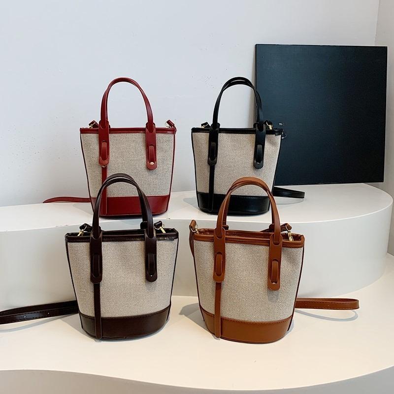 Fashionable Large-capacity Commuter Single-shoulder Crossbody Bucket Bag