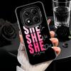 Girl Boss Lady Pink Soft Phone Case for Xiaomi Redmi Note 13 14 15 Pro Plus 12S 12 11S 11 11T 10S 10 Shockproof Cover Back Shell