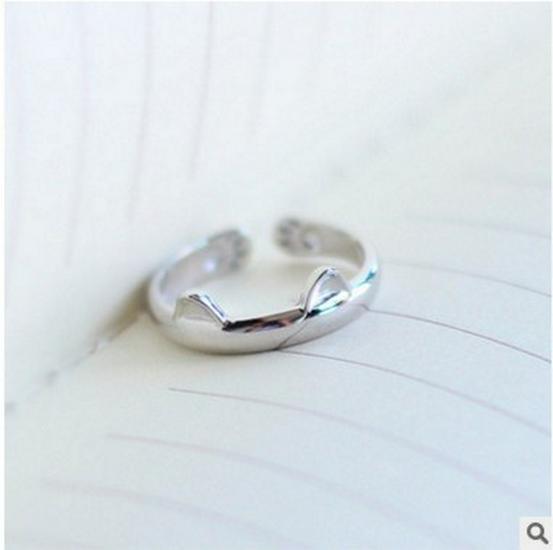 Korean Trendsetter Twisted s925 Silver Plated Ring for Women - Fashionable Index Finger Jewelry
