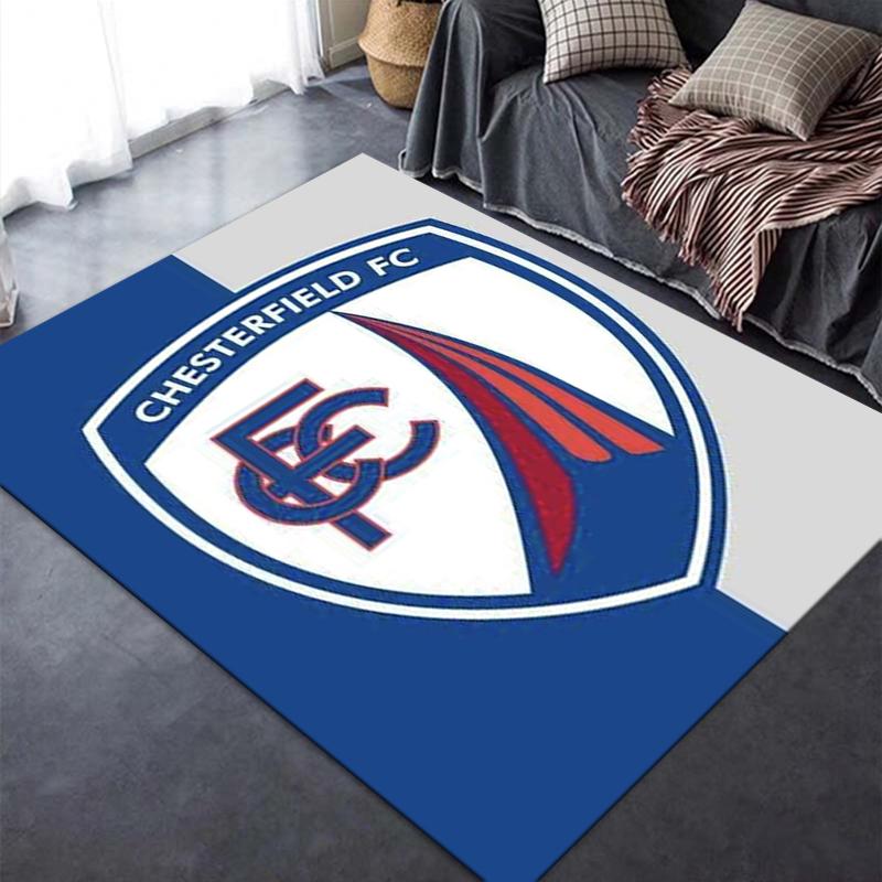 2025 New Chesterfield F.C Carpet Rug for Living Room Bedroom Home Sofa Decoration,Kids Play Non-slip Floor Mat