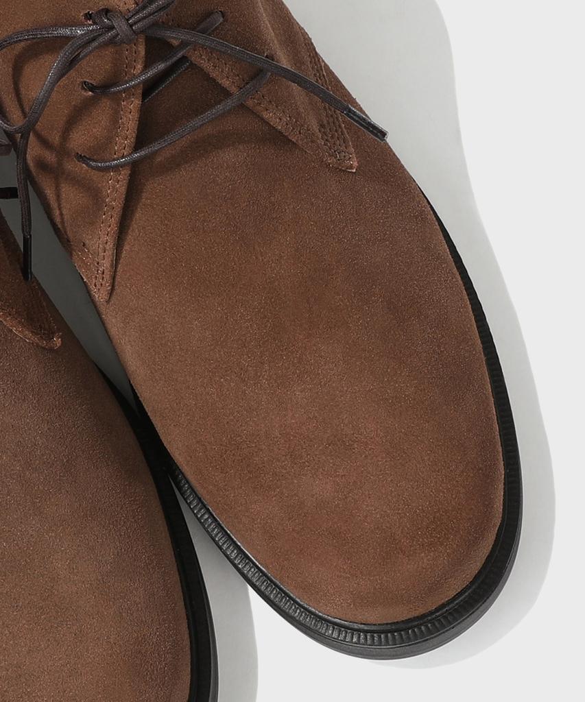 Firenze Atelier [Second.A] Basic Round Toe Chukka Boots 2Ndf4900Bs [Brown]