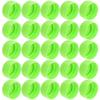 100 Stück Plastikkappen Auslaufsichere Wasserflaschenverschlüsse Für DIY Herstellung Bunte Flaschenabdeckungen Handarbeitszubehör Küche