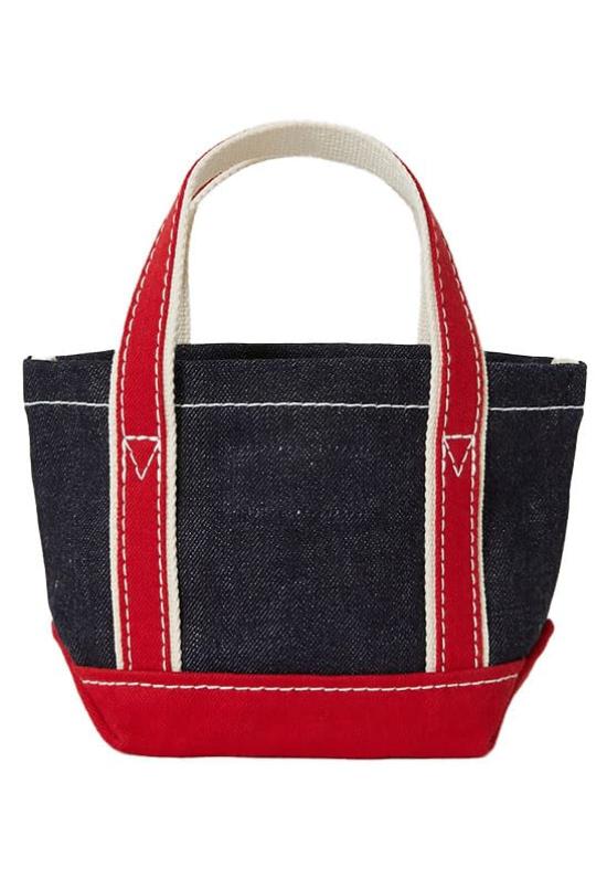 [BLUE BLUE] BG0009 Supima Selvedge Denim Tragetasche XS (Indigo)