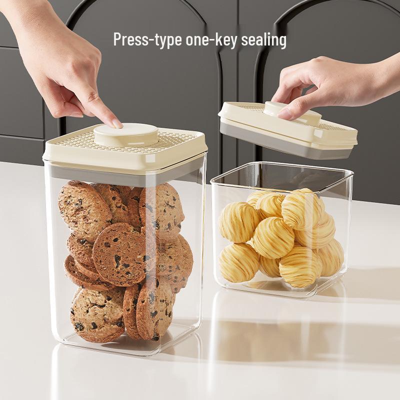 Vacuum-Sealed Snack Storage Jar, Moisture-Proof, Multi-Specifications