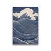 Waves Line Art Pictures Surfing Penguin Manta Dolphin Whale Prints Canvas Painting for Home Living Room Decoration