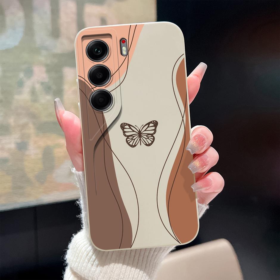 Case For Tecno Camon 40 Pro 4G 5G Pretty Butterfly Protective Soft Silicone Cover For TecnoCamon40 Fundas TecnoCamon40Pro Bumper