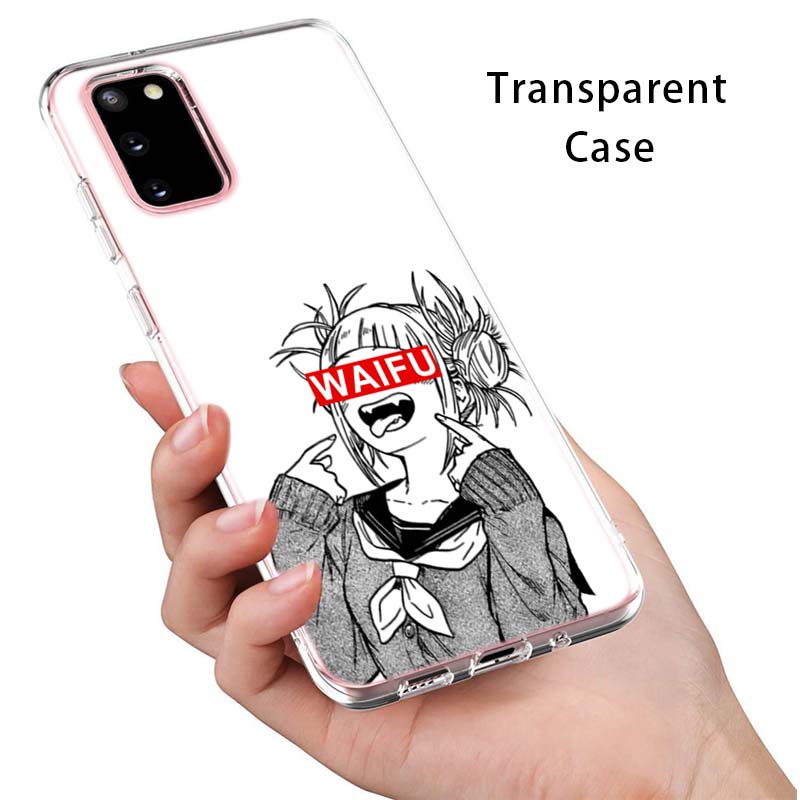 Sugoi Senpai Anime Waifu For Samsung Galaxy S22 Pro S21 S20 FE Ultra S10 S10E Lite S9 S8 Plus S7 S6 Edge Soft Phone Case