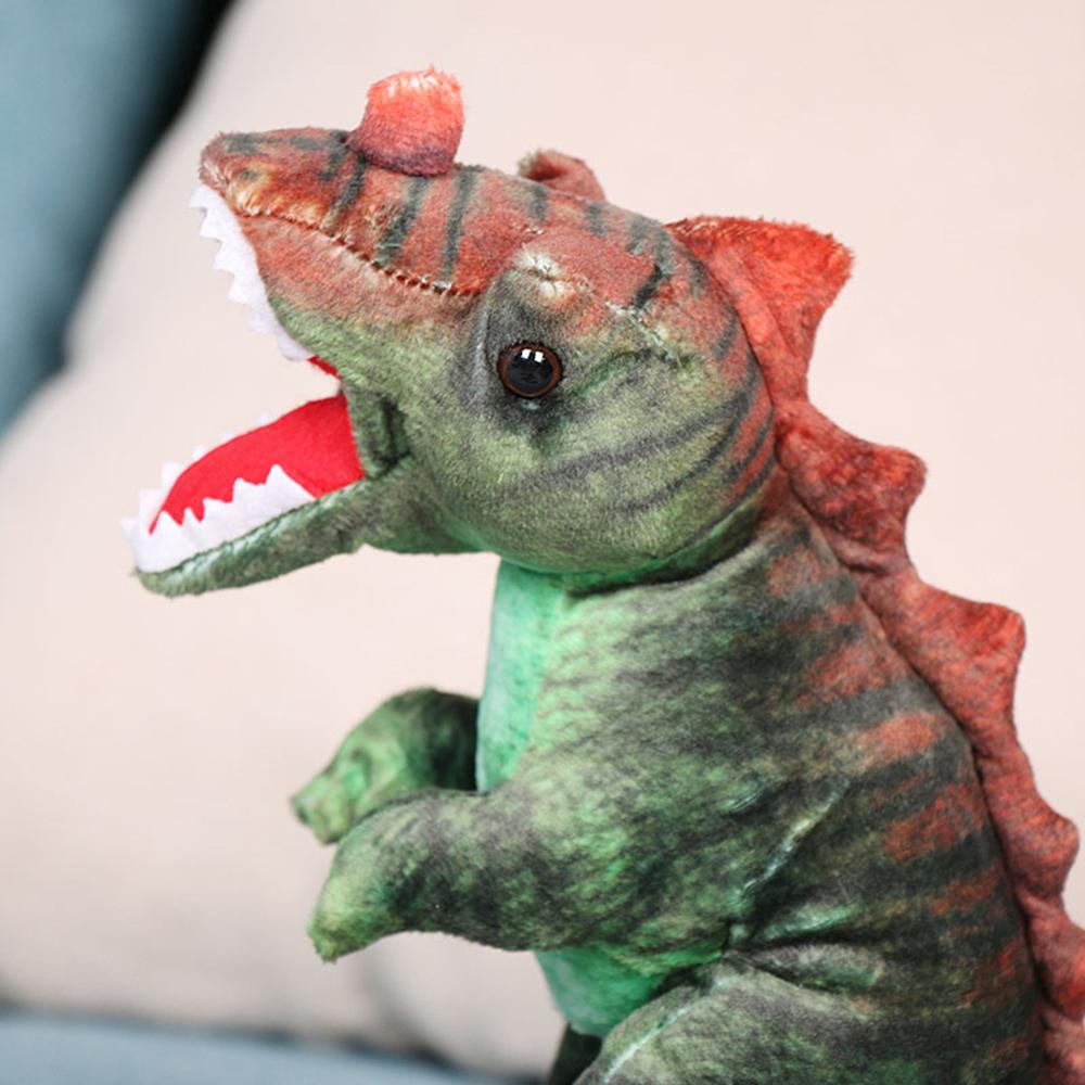 8 Zoll L T-Rex Dinosaurierspielzeug Grün Geburtstagszubehör Party Gartendeko Foto Requisite Jura-Thema Dekoration für Kinder & Erwachsene