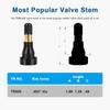 Riseuvo 5pcs TR600 High Pressure Tire Valve Stem - High-Pressure Tubeless Snap-in Valves Good for Larger or Heavy-Duty Vehicle
