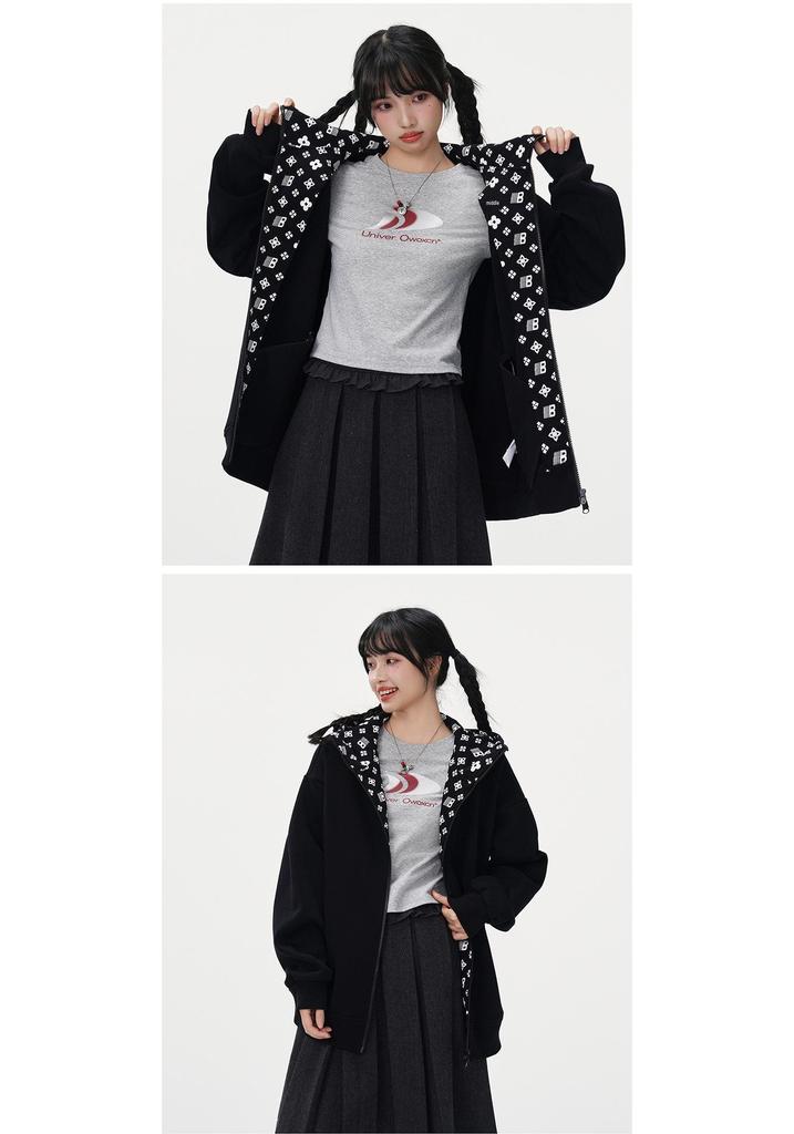 Spring & Autumn Unisex Hooded Cardigan: Trendy Mountain Style, Lightweight, Multi-color Options, Available for Group Purchase & Custom Printing.