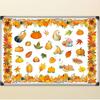 Fancy Land Pumpk Maple Leaves Bulletin Board Border Fall Border Trim for Classroom 68ft
