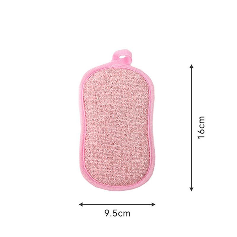 Reusable Washable Sponges Magic Sponge  Scouring Pad Dishwashing Sponge Kitchen Sponge Cleaning Product Gadgets