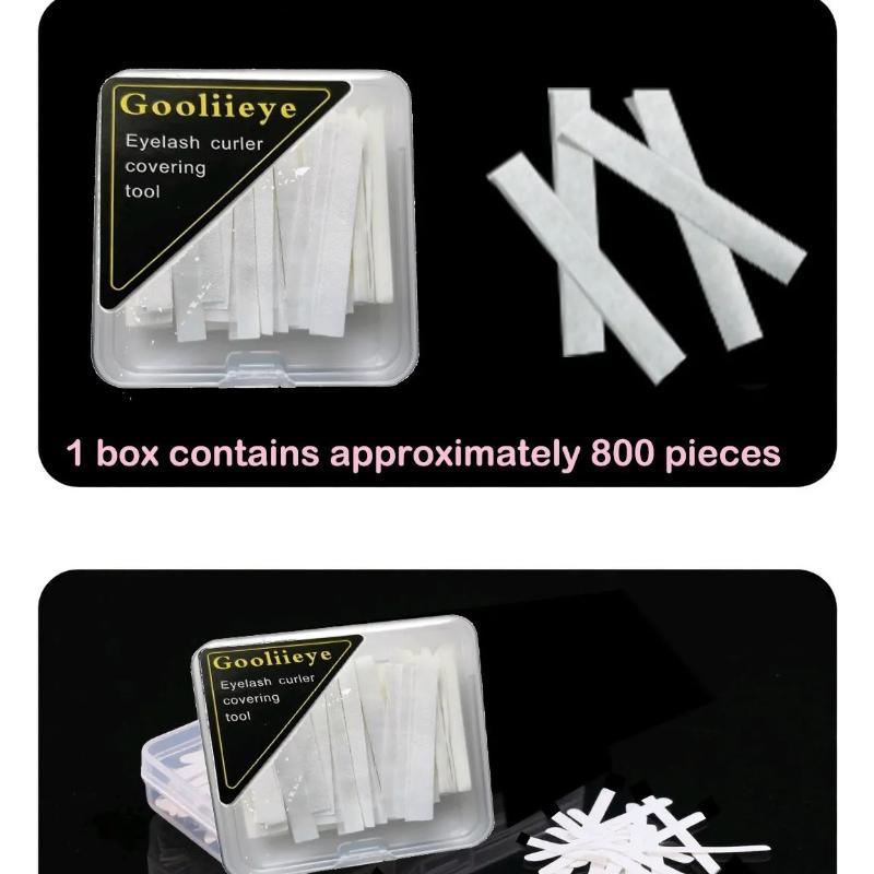 

1000Pcs Eyelash Perm Paper Eyelash Curler Makeup Lashlifting Tools Lashes Rods Accessories Applicator Tools onesize