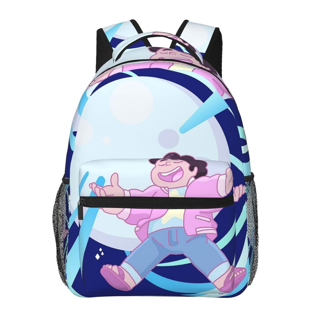 Steven Universe Anime Schülerrucksack Schultasche Wander-Tagesrucksack für Männer Frauen Mode Buchertasche Umhängetaschen