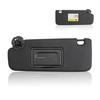 Black Sun Visor Pair for Chevrolet Cruze 2011 2012 2013 -, with Vanity Mirror, Replaces 95034256 95034253
