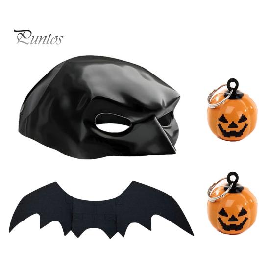 

Набор для косплея кошки-летучей мыши, набор шляп и крыльев для косплея кошки-летучей мыши, подушка для лица на Хэллоуин для домашних животных, аксессуар для костюма для кошек 11cm A