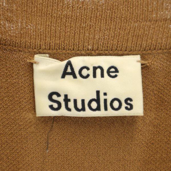 ACNE STUDIOS Long sleeve Cut XXS Brown Women Used