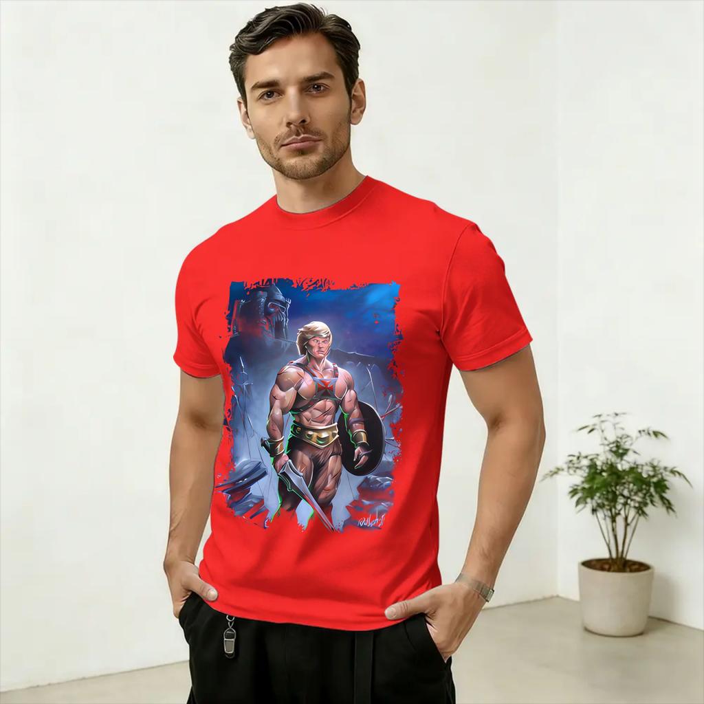 Unisex HHe Unisexs Battle Damaged T Shirts 100 Cotton Clothes Leisure Short Sleeve Crewneck Tees Summer TShirts