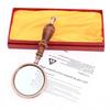 10x High Quality With Wooden Handle Read Tool High Magnification Magnifier Jewelry Loupe Eye Loupe Glass Reading Magnifier