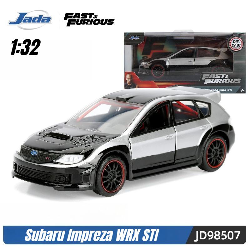Jada Spielzeug 1:32 Fast&Furious Legierungsauto, Mitsubishi Lancer TOYATO Super Nissan Skyline GTR Jetta RX-7 Sammlung Geschenk Spielzeug für Kinder