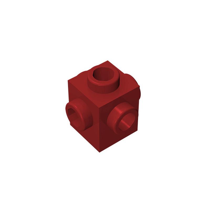 10 pezzi 4733 blocchi MOC compatibili con mattoncini modificati 1x1 con perni su tutti i lati mattoncini educativi fai-da-te all'ingrosso giocattoli per bambini
