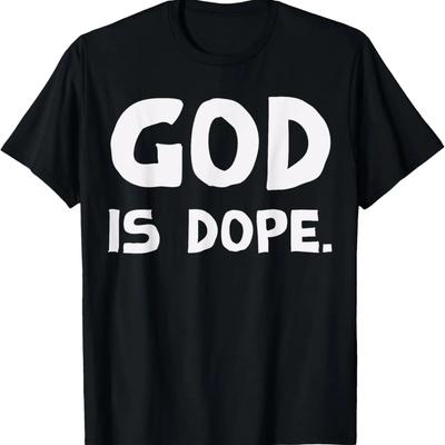 Gott Ist Dope Christliches Geschenk T-Shirt