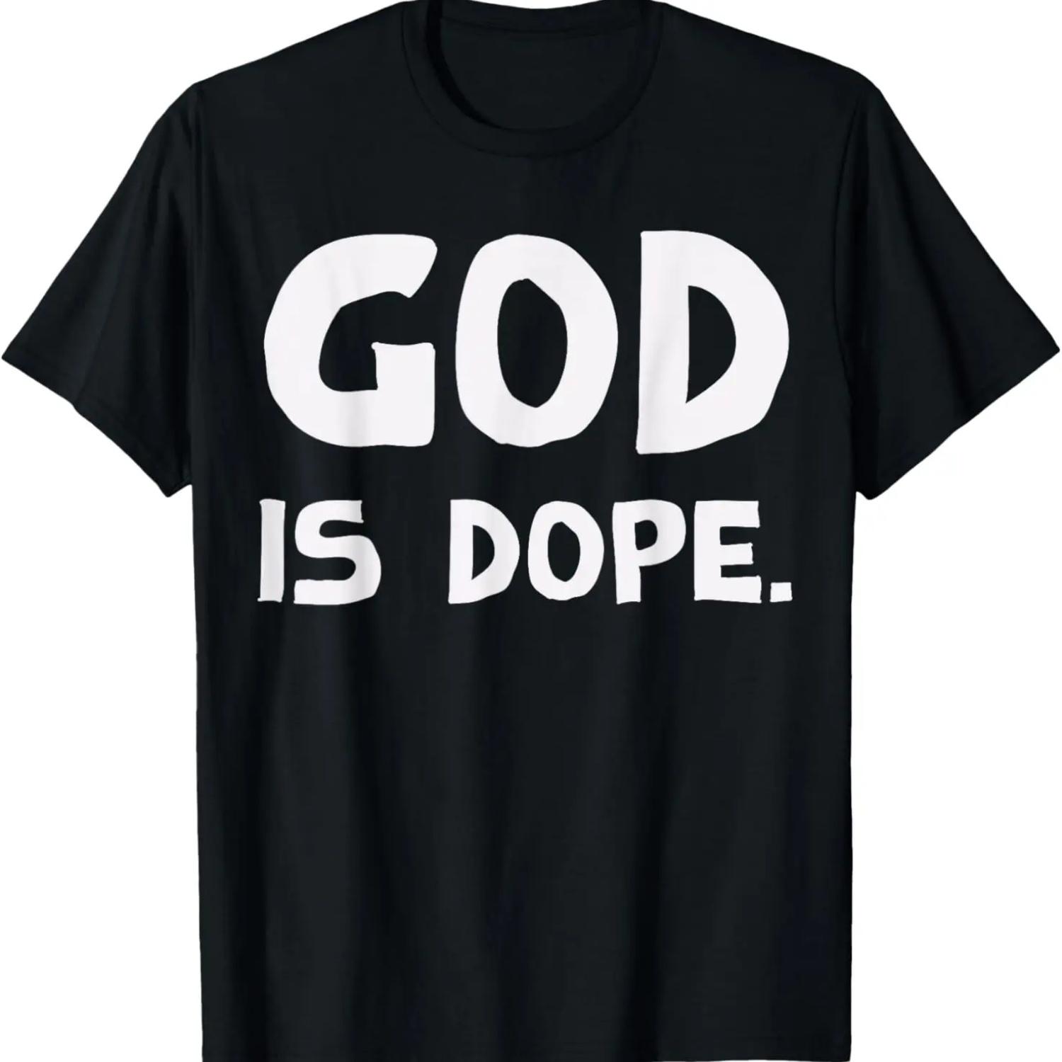 Бог крут Христианский подарок Футболка S