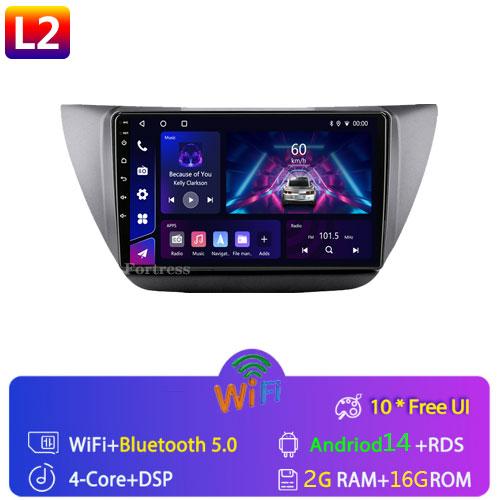 

2 Din Android 12 автомобильный радиоприемник мультимедиа видеоплеер для Mitsubishi Lancer 9 CS 2000 - 2010 навигация GPS 4G Carplay авто стерео