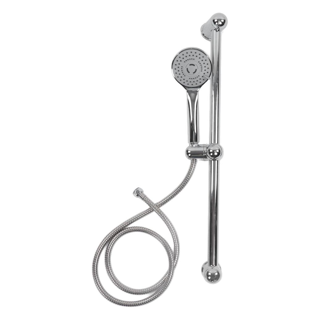 Sprchová posuvná tyčová sada 360 stupňů Rotace Nastavitelná výška s 1,5m hadicí G1/2 304 Nerezová ocel pro