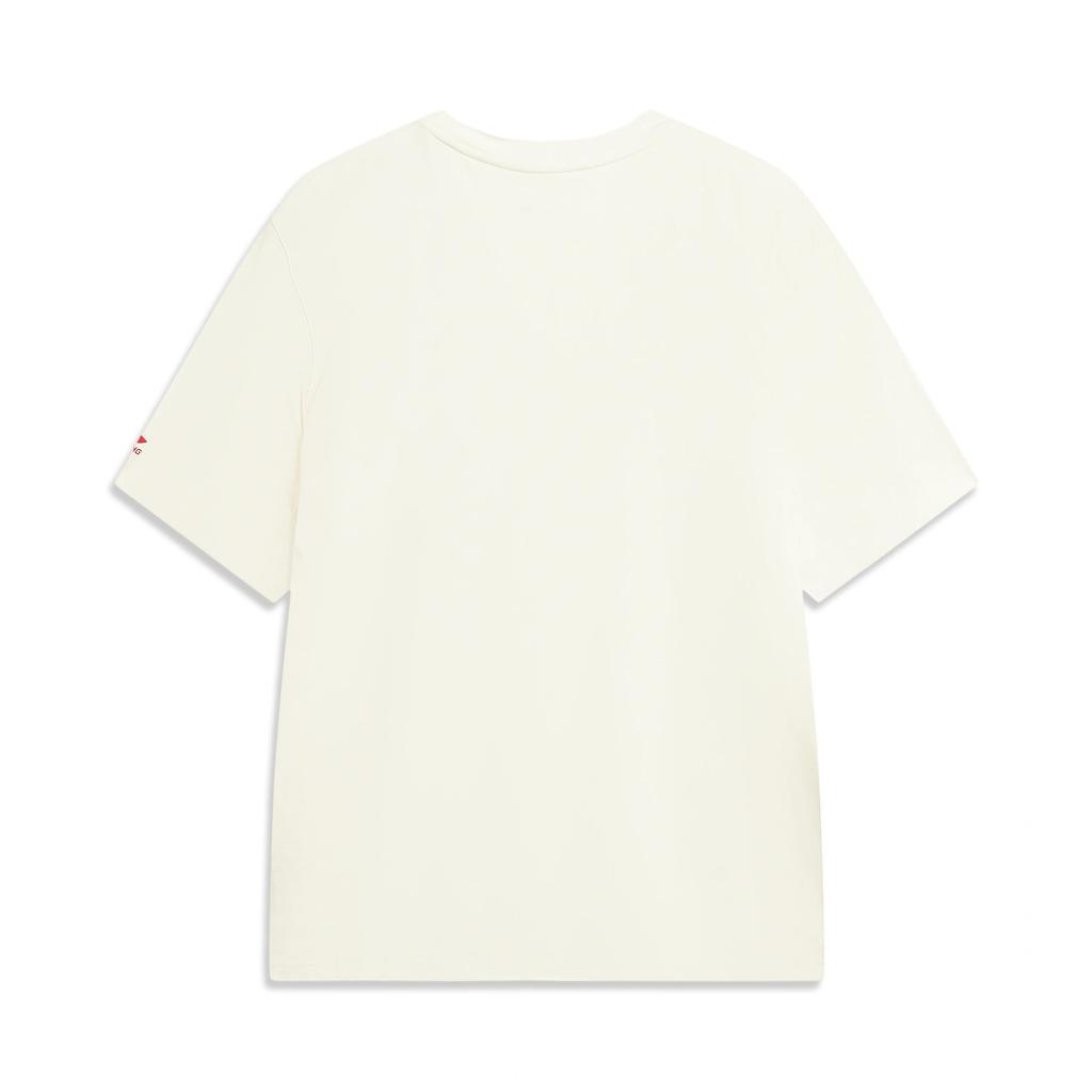 Li Ning Chinese Culture Series Soft Skin-Friendly Short Sleeve T-Shirt Unisex T-Shirts AHSW653-3