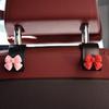 2Pcs General Motors Seat Hooks,car Hook for Wallet and Bag,interior Decoration Car Accessories,cute Bow Seat Back Storage Bag