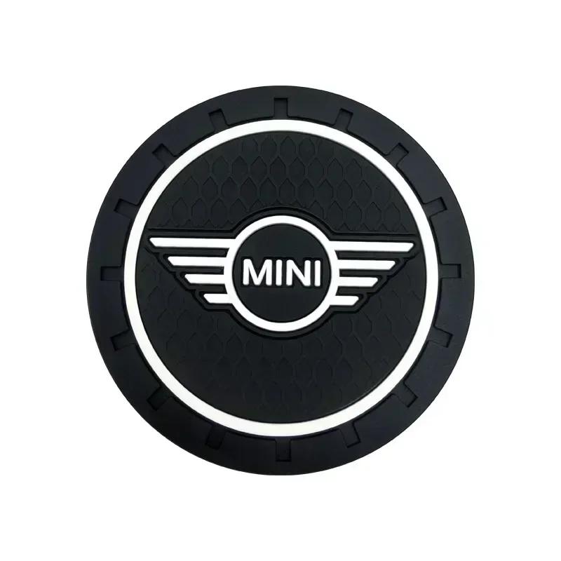 

Cars R56 For BMW MINI Car For BMW 1/2PCS Car Coasters Water Cup Anti-Slip Silicone Coaster Car Goods For BMW Mini Cooper R56 R50