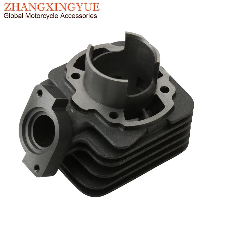 70cc Big Bore Cylinder Barrel Kit For Peugeot Buxy Elyseo Elystar Looxor Metal-X Vivacity X-Fight 50cc 2T Scooter Engine Parts
