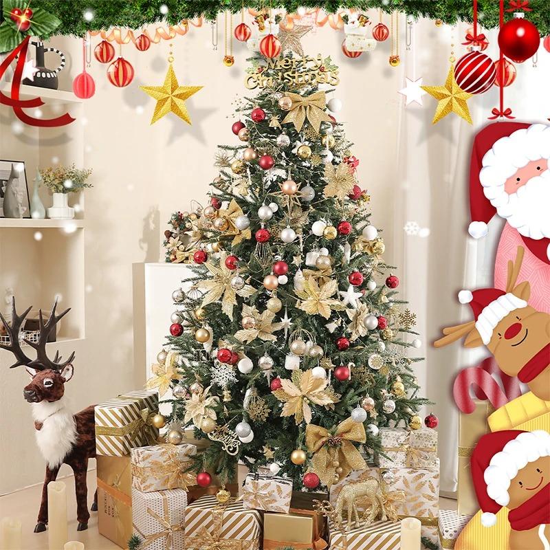 24/36Pcs 3/4cm Christmas Balls Decoration Christmas Tree Ornaments Xmas Hanging Pendants Home Party Navidad Decor New Year Gifts