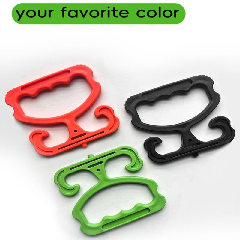 Plastic Grocery Bag Hanger With Quick Setups Designs For Shopping Carts Strollers Door