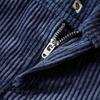 Pantalon en velours - vidaXL - Bleu - Doux - Confortable - Élégant