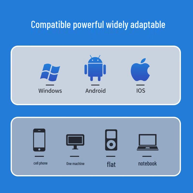 SooPii BK09P Wireless Bluetooth Keyboard and Mouse Set