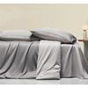 Summer Ice Silk 4-Piece Bedding Set - Cooling, Smooth Duvet Cover, Luxury Sheet & Fitted Sheet, High-End Bed Linen For Comfortable Sleep