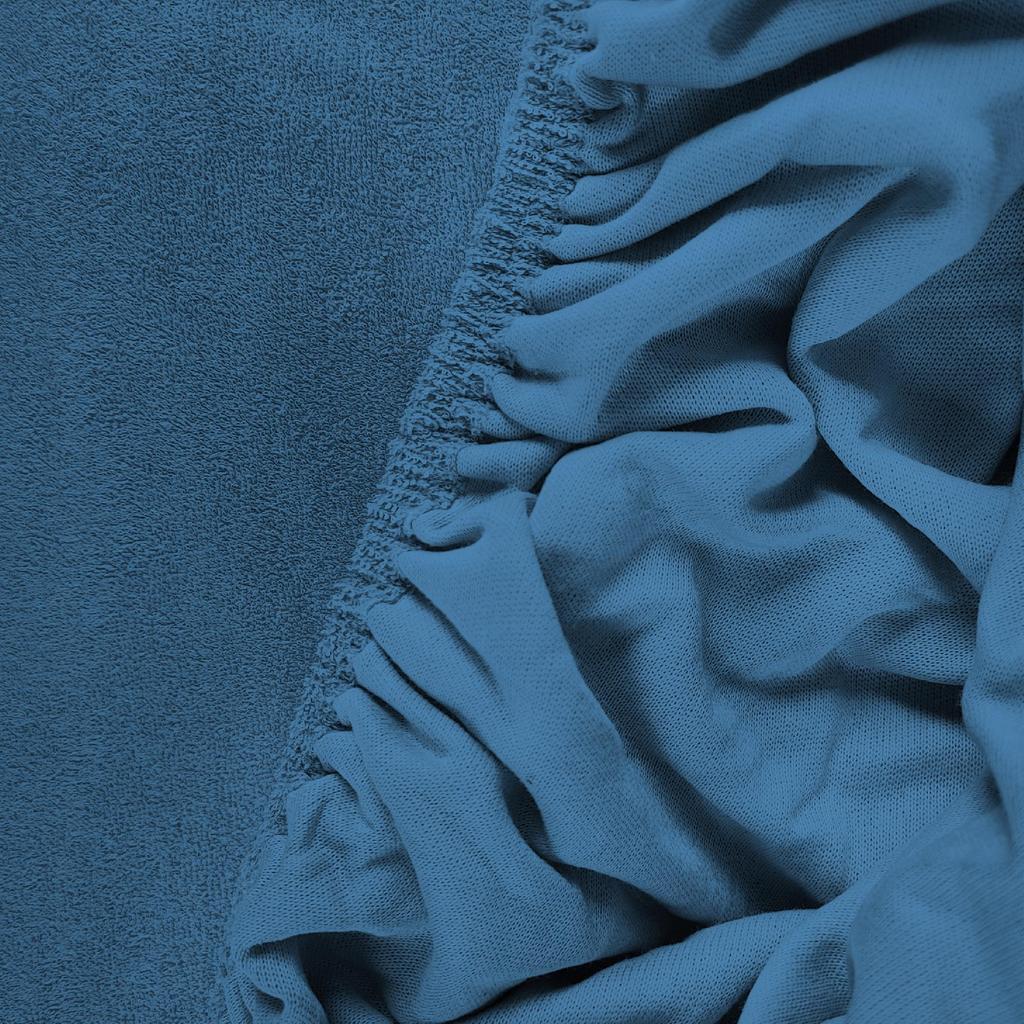 Fitted sheet Terry 220 x 200 BREATHABLE Thick Soft Polish