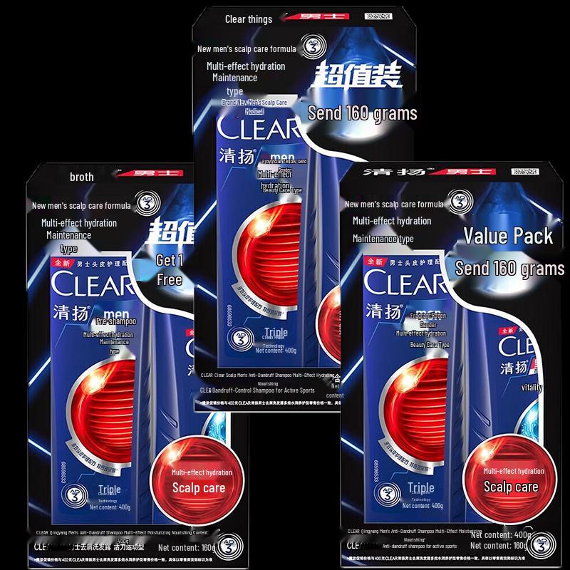 CLEAR Men Anti-Dandruff & Hydrating Shampoo