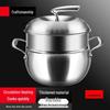 Sule 316 Stainless Steel Non-stick Steamer Soup Pot
