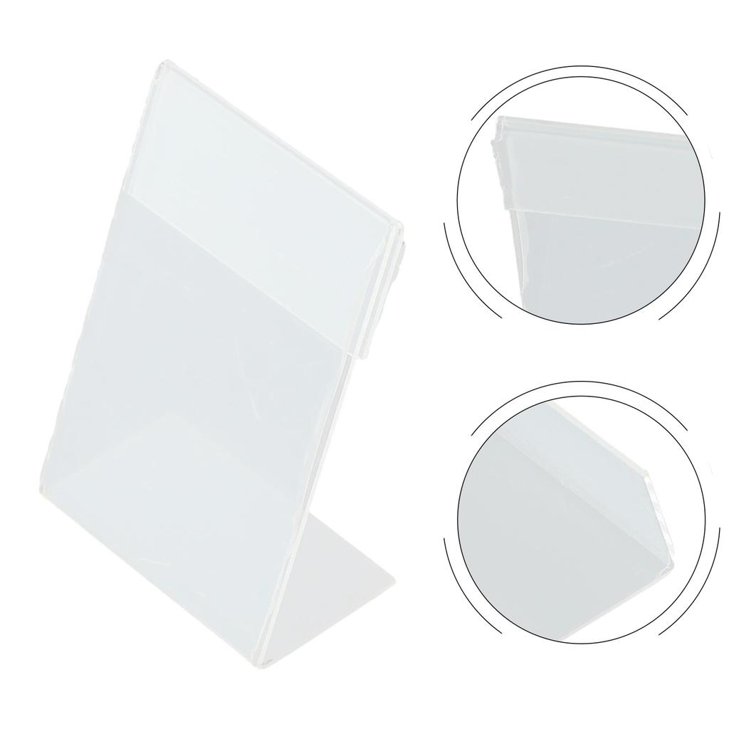 Photos Display Stand Tickets Transparent Card Stand